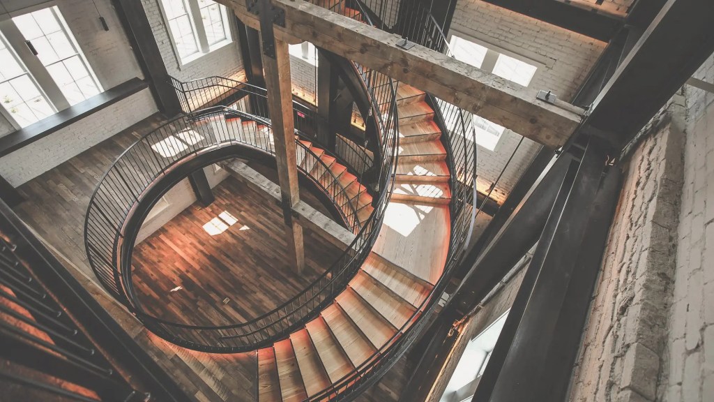 Minden Mill Distillery Staircase
